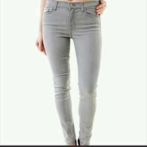 J Brand Gray Skinny Leg Jean
